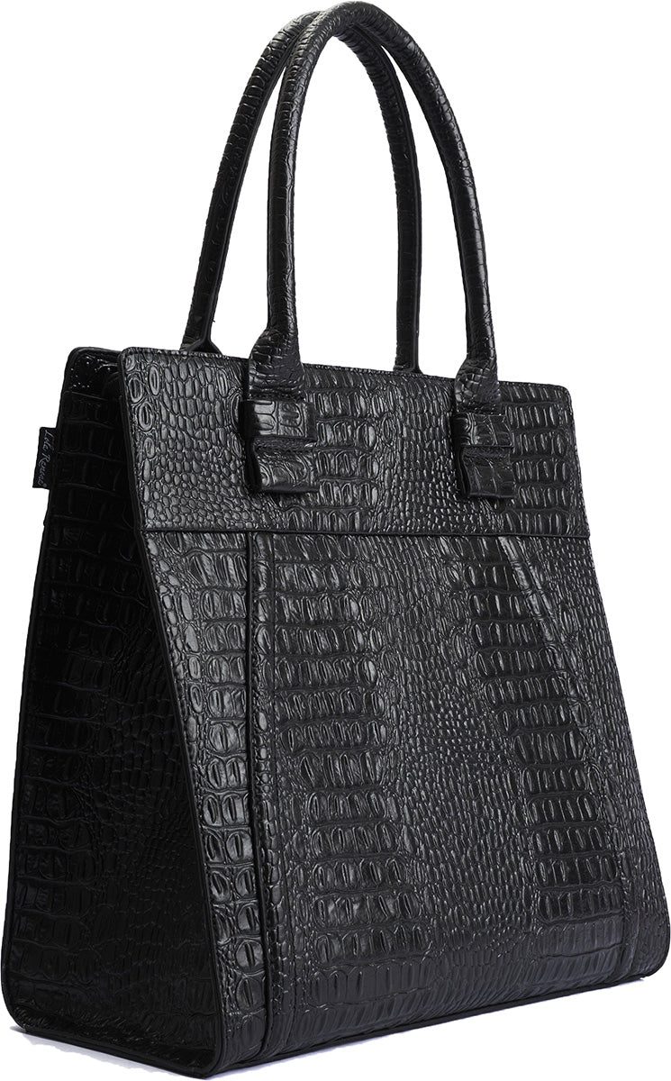 Lola_Ramona_ANGEL_DEMEANOR_Vintage_KROKO_Tassel_TASCHE_Handbag-2