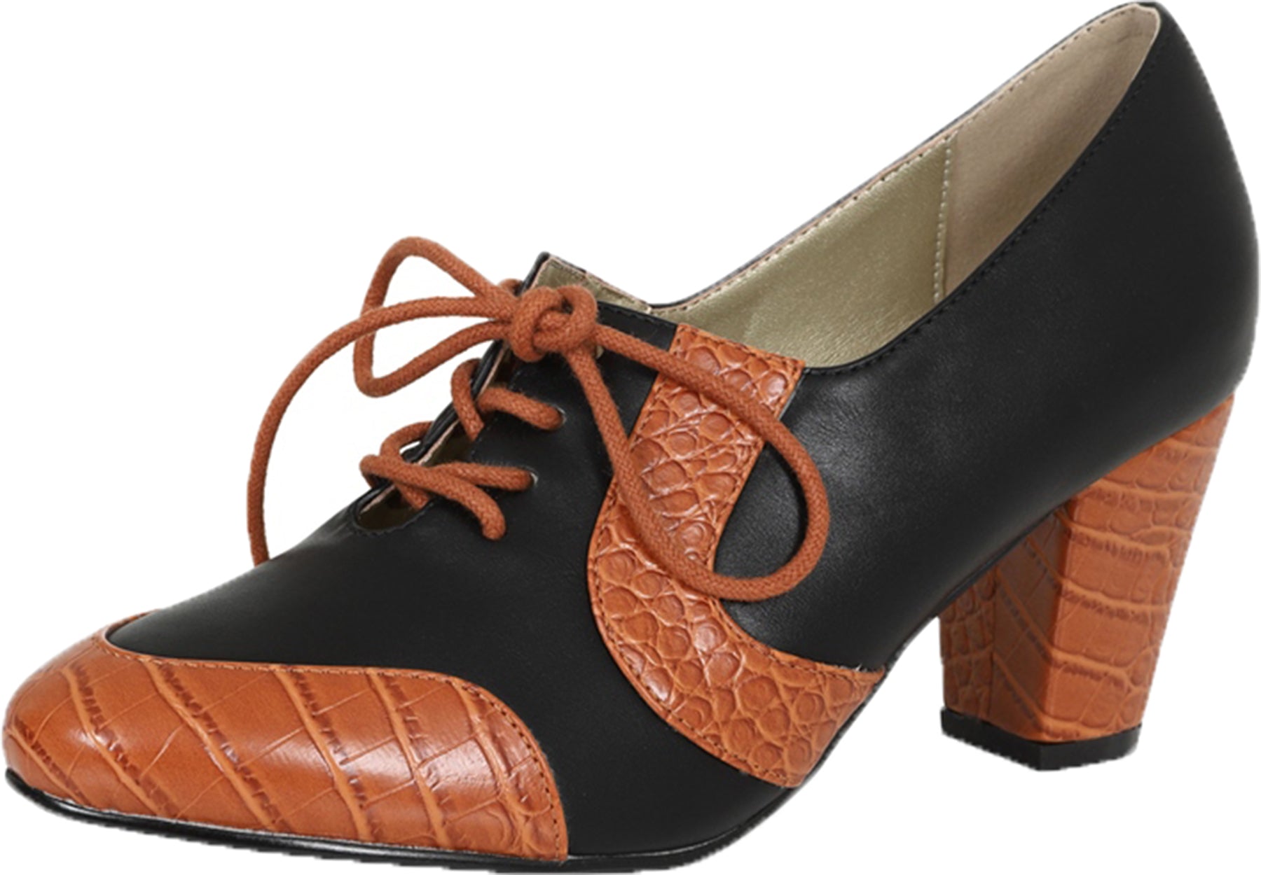 Lulu_Hun_AGNES_50s_CUT_OUT_Krokodilpraegung_4-EYE_Schnuerschuh_PUMPS_Stiefelette_Killer_Kirsche-1