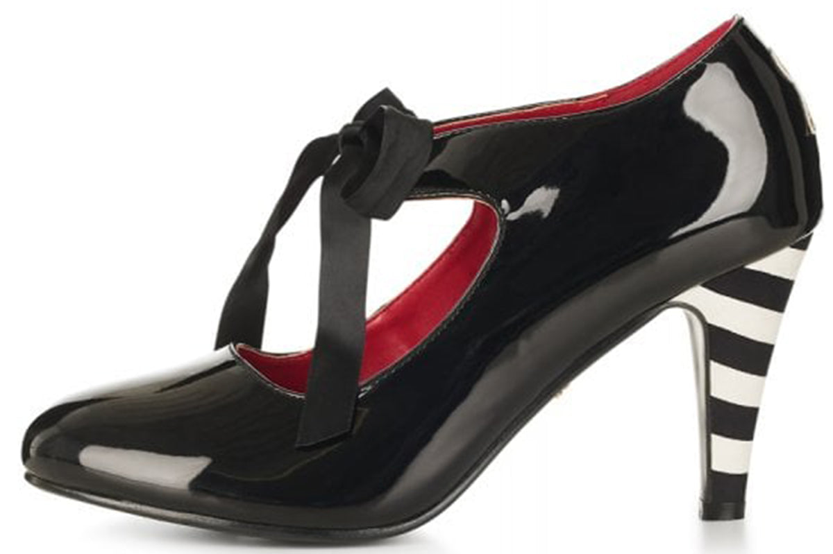 Lulu_Hun_ALICE_Pin_Up_Bow_Striped_LACK_PUMP_High_Heel_Schwarz-2ds6XrDWJi8dfz