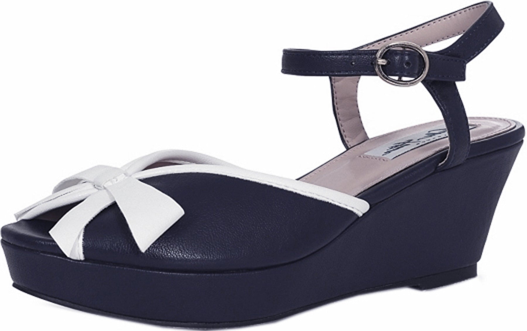 Lulu_Hun_CONNIE_50s_SCHLEIFE_Bow_PEEPTOE_Riemchen_WEDGES_Keilabsatz_Blau_killer_kirsche