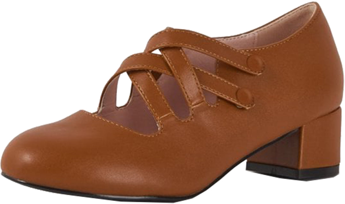 Lulu_Hun_CORNELIA_Vintage_PIN_UP_Retro_PUMP_High_Heel_Braun1oKk4xib3EXAXz