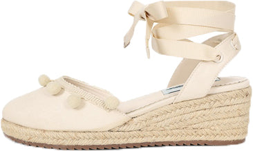 Lulu_Hun_ISABELLA_POM_POM_Vintage_LACE_UP_Keilabsatz_WEDGES_Espadrilles_Creme_Killer_Kirsche-2