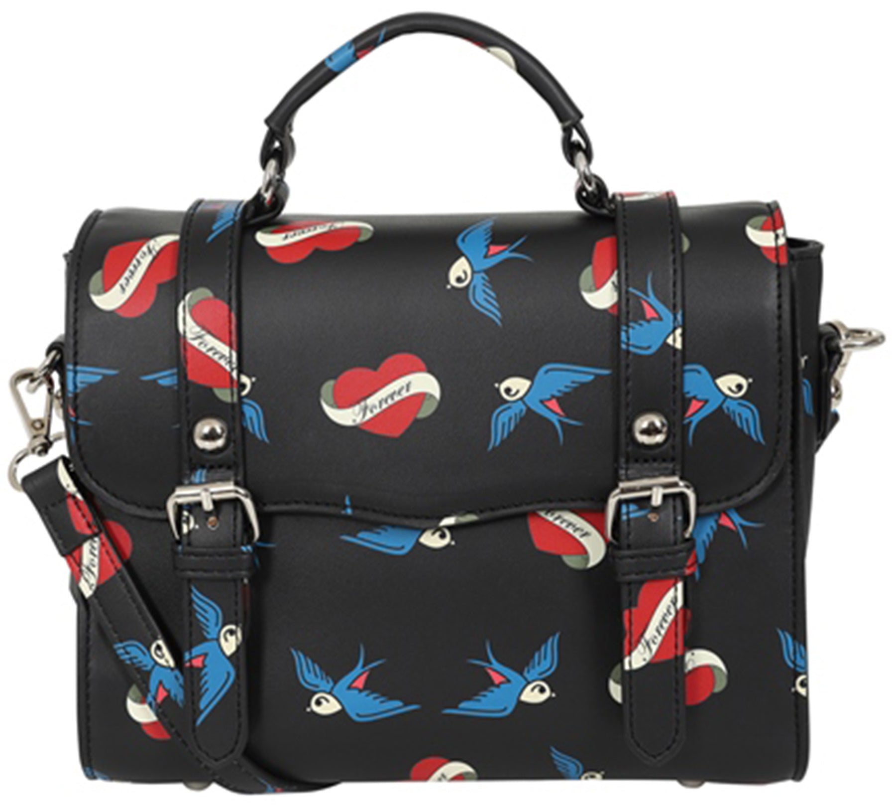 Lulu_Hun_JOANNA_Vintage_FOREVER_50s_Schwalben_Schulranzen_SATCHEL_BAG_Handtasche_killer_kirsche_1