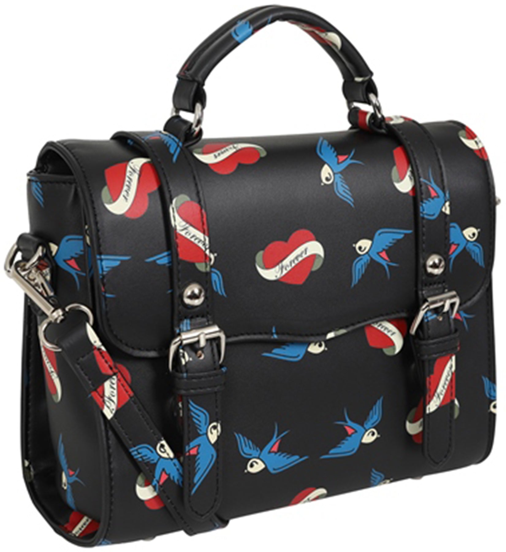 Lulu_Hun_JOANNA_Vintage_FOREVER_50s_Schwalben_Schulranzen_SATCHEL_BAG_Handtasche_killer_kirsche_2