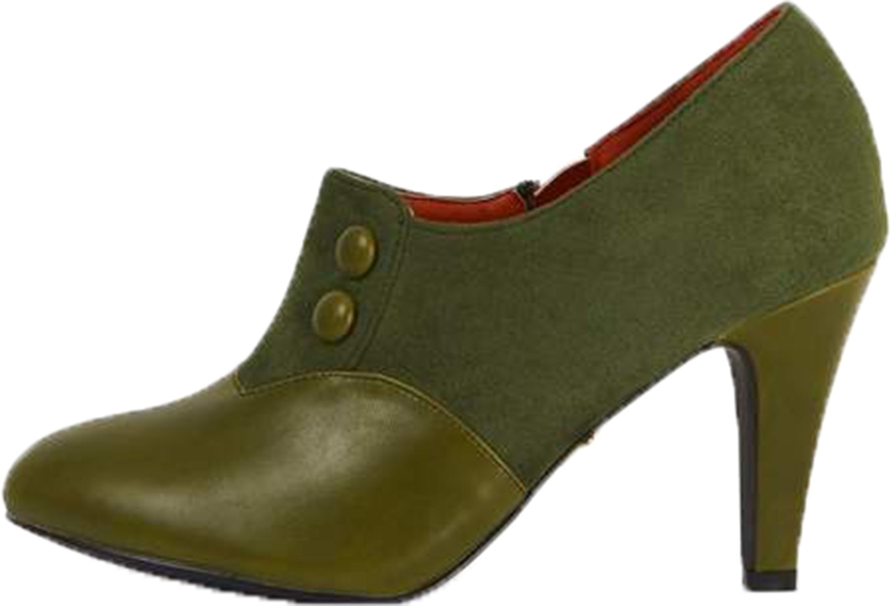 Lulu_Hun_MARIA_Vintage_PIN_UP_Stiefelette_FAUX_SUEDE_High_Heels_Gruen-2