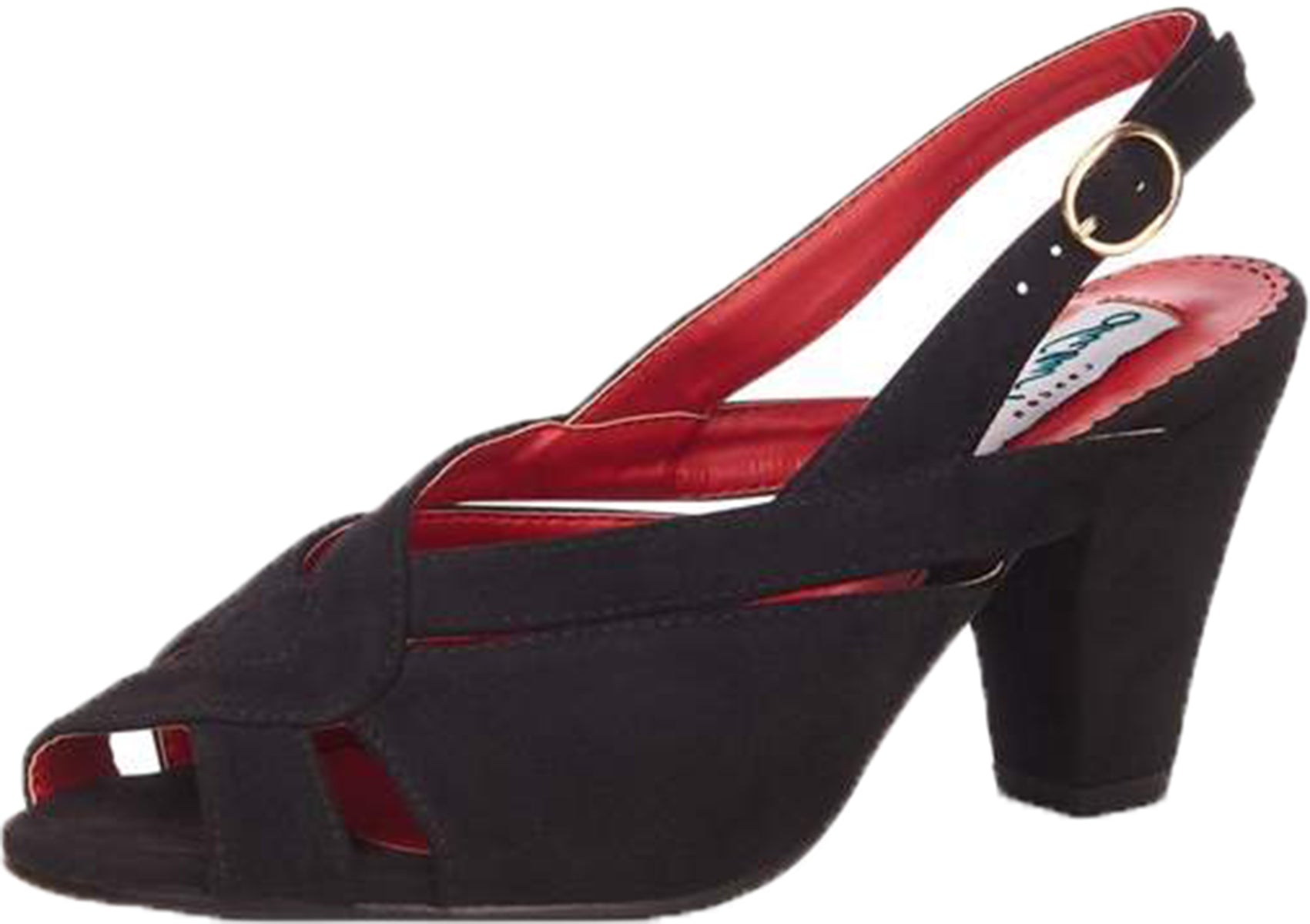 Lulu_Hun_MAURA_Vintage_SLINGBACK_Faux_Suede_PUMP_High_Heel_Schwarz-1kq04UU3QxqF5V