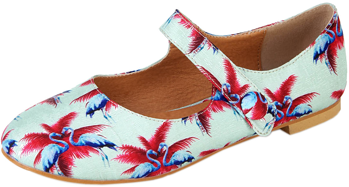 Lulu_Hun_RUBY_Tropical_FLAMINGO_Vintage_Riemchen_FLATS_Ballerinas_mint2NX3eCMyrmuLy