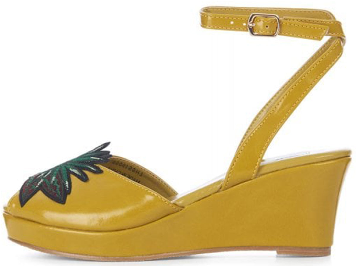 Lulu_Hun_SHELBY_Vintage_TROPICAL_TOUCAN_Tukan_Peeptoe_WEDGES_Schuhe-2