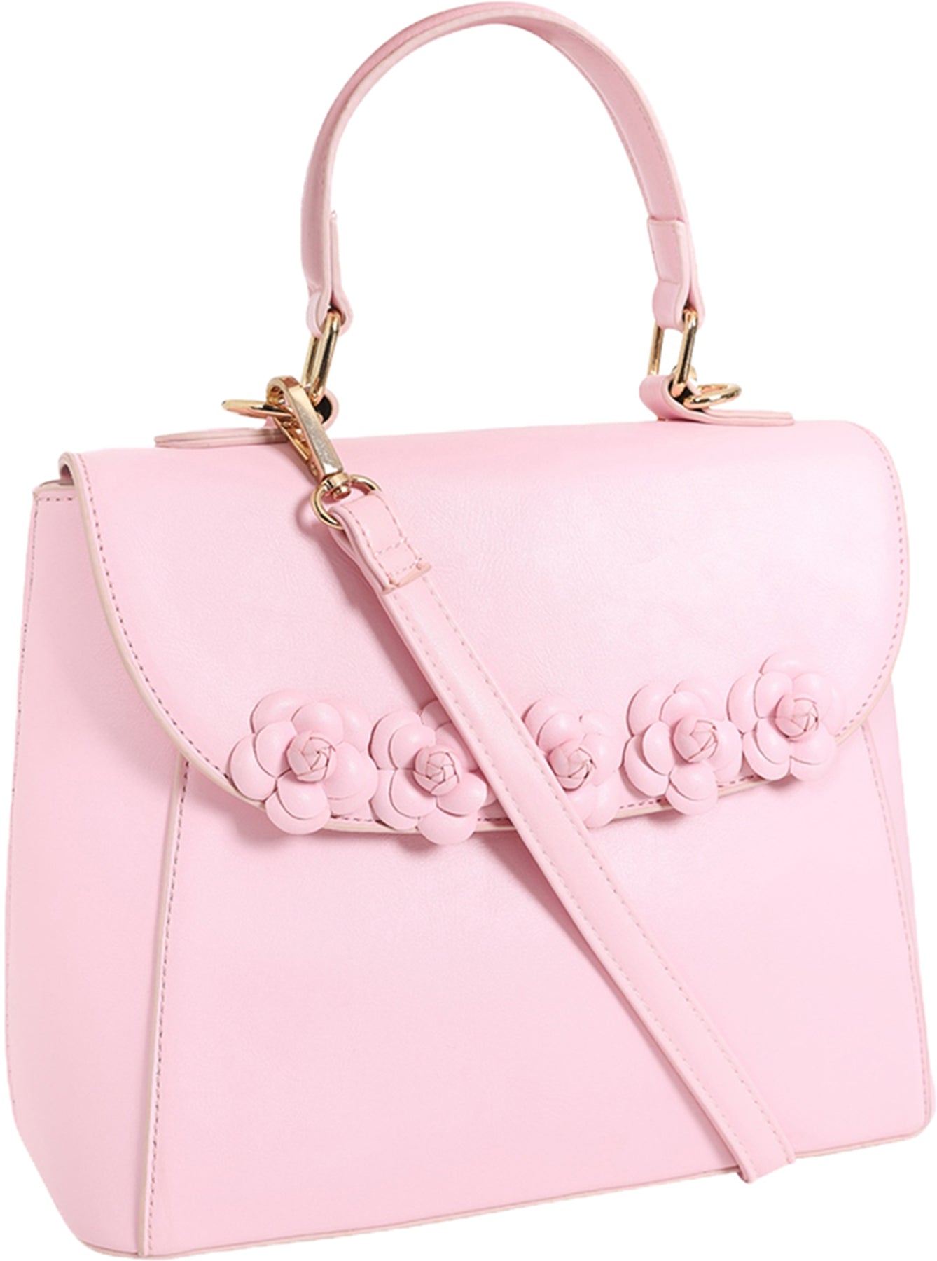 Lulu_Hun_ZOE_FLORAL_Vintage_ROSES_Kunstleder_50s_Purse_BAG_Handtasche_Rosa_Killer_Kirsche-2