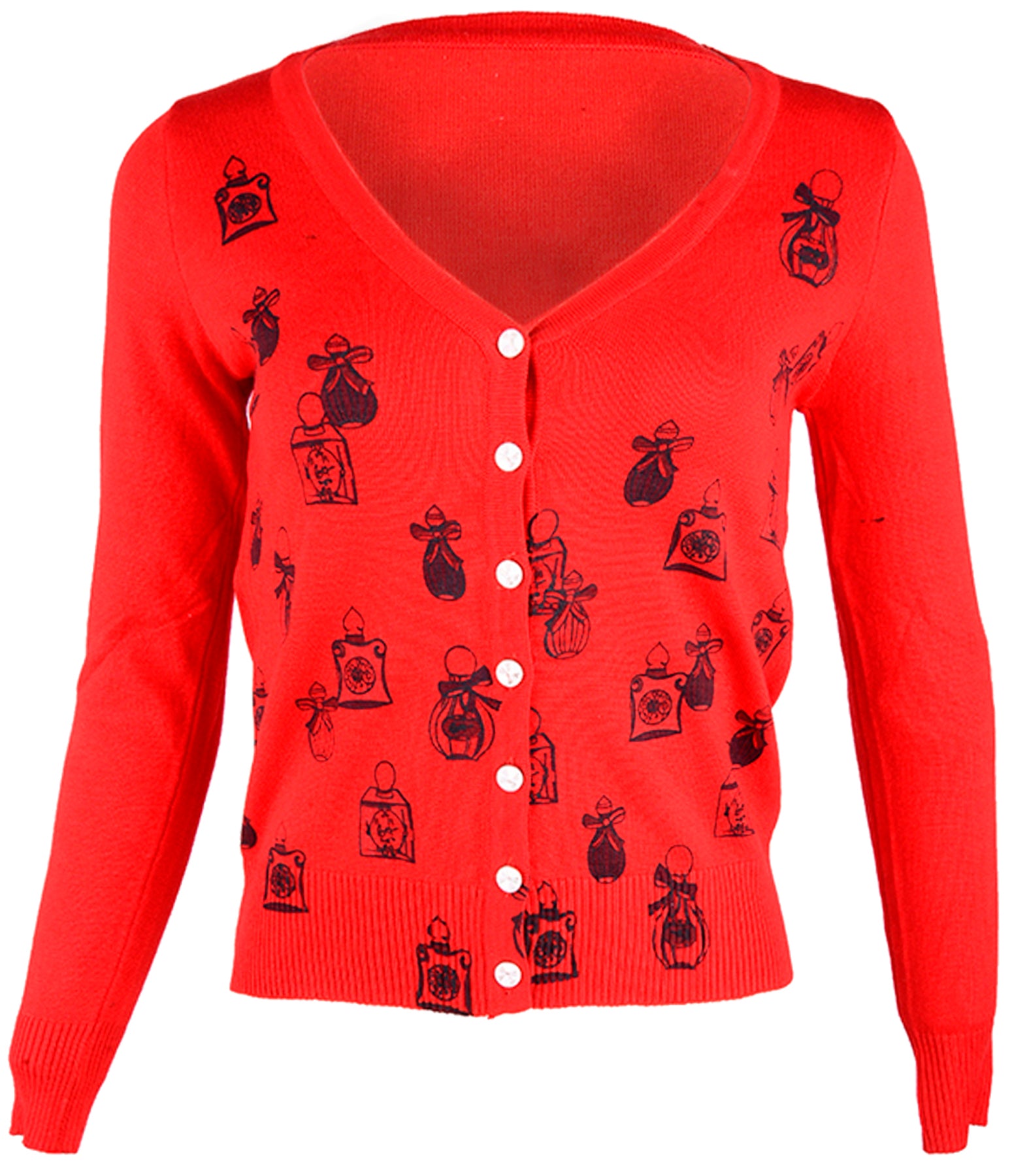 MADEMOISELLE_Vintage_V-Neck_STRICKJACKE_Cardigan_killer_kirsche4QfMlZTfGAJzl