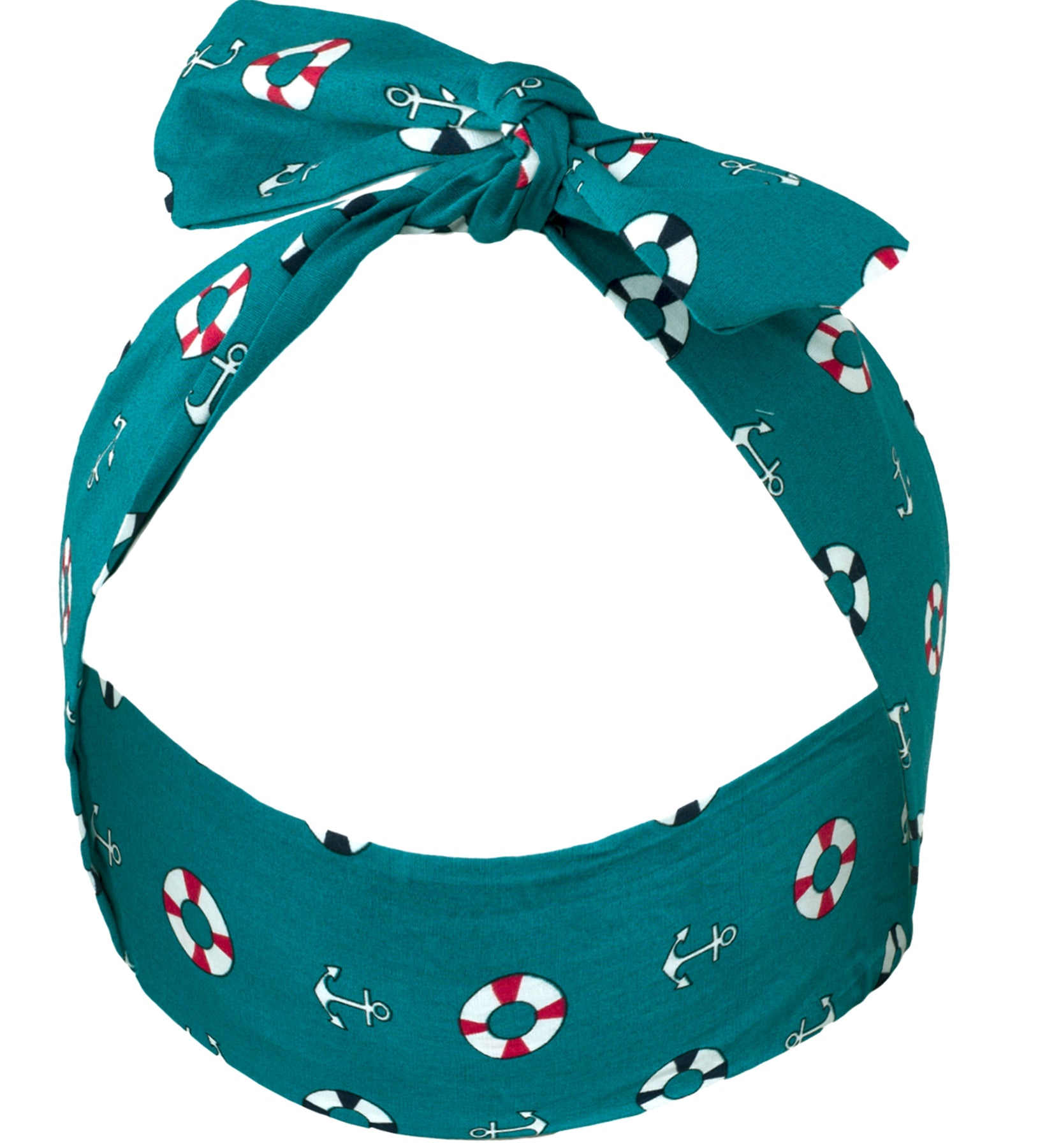 MAIRA_Sailor_Anker_NAUTICAL_Lifebelt_Pin_Up_HAARBAND_Headband_Gruen_Rockabilly_killer_kirsche_1pKbv95eIq9T8b
