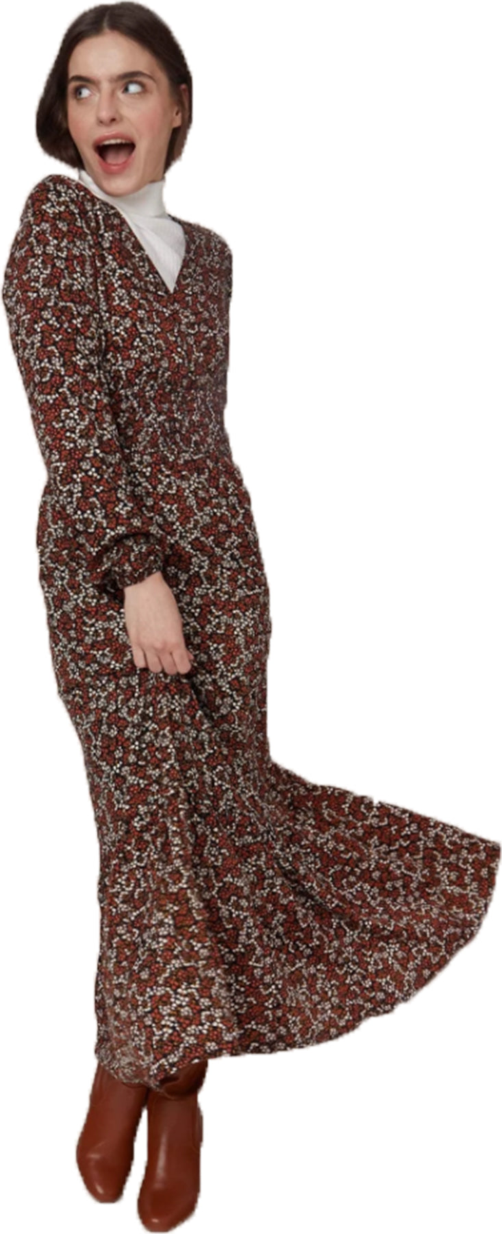 Mademoiselle_Yeye_POW_TO_THE_PEOPLE_Floral_Langarm_A-Linie_MAXI_DRESS_Kleid_Killer_Kirsche-1dWAQNpv8iBmKZ