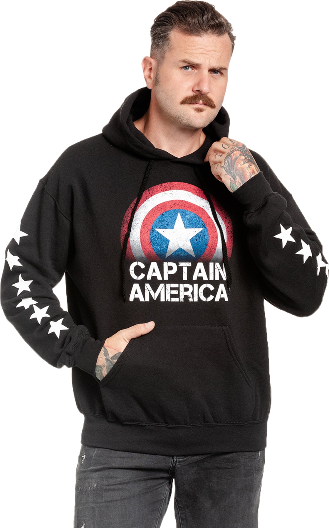 Marvel_CAPTAIN_AMERICA_STARS_Motiv_LANGARM_Kapuzenpullover_HOODIE_Sweatshirt-1