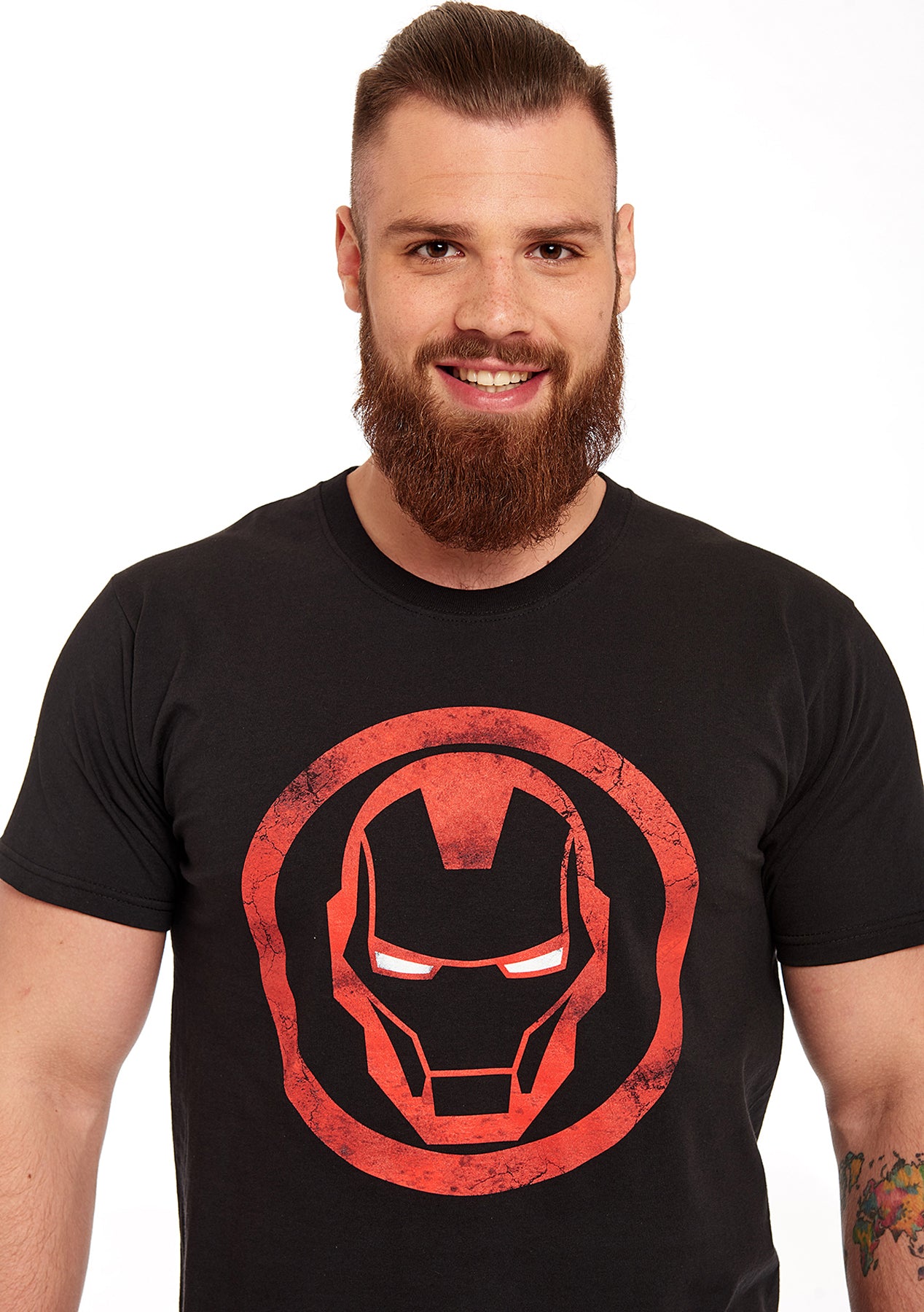 Marvel_IRON_MAN_SIGN_Retro_MOTIV_Kurzarm_RUNDHALS_Herren_T-SHIRT_Oberteil_killer_kirsche_5vH24MKP1010uc