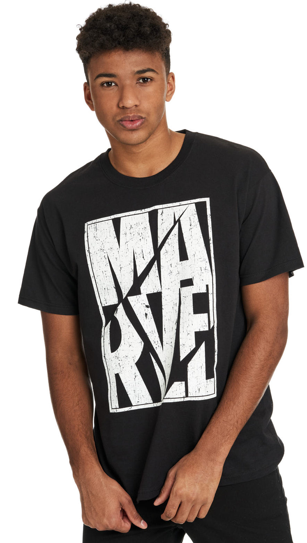 Marvel_MIX_MOTIV_Retro_RUNDHALS_Kurzarm_Herren_T-SHIRT_Oberteil_Schwarz_killer_kirsche_5