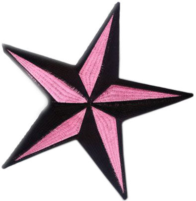 Mini_-_Nautilus_Stern_-_Aufnaeher_pink