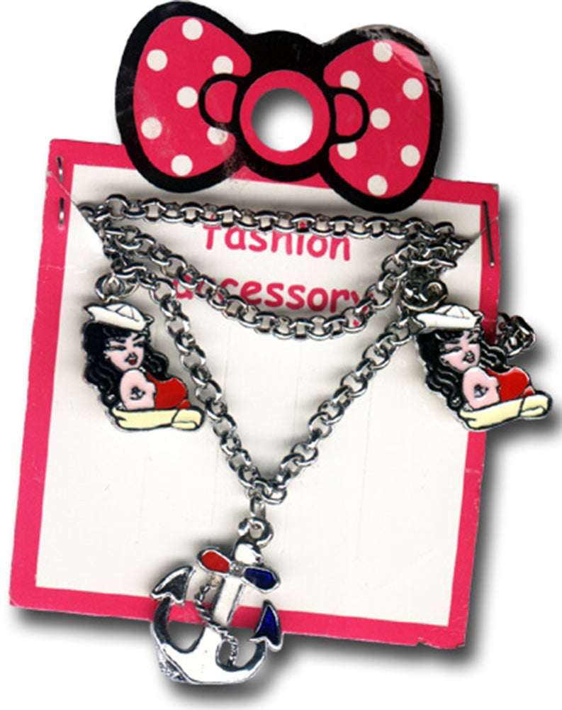 Nautical_SAILOR_Pin_Up_Anchor_Anker_Halskette_Necklace