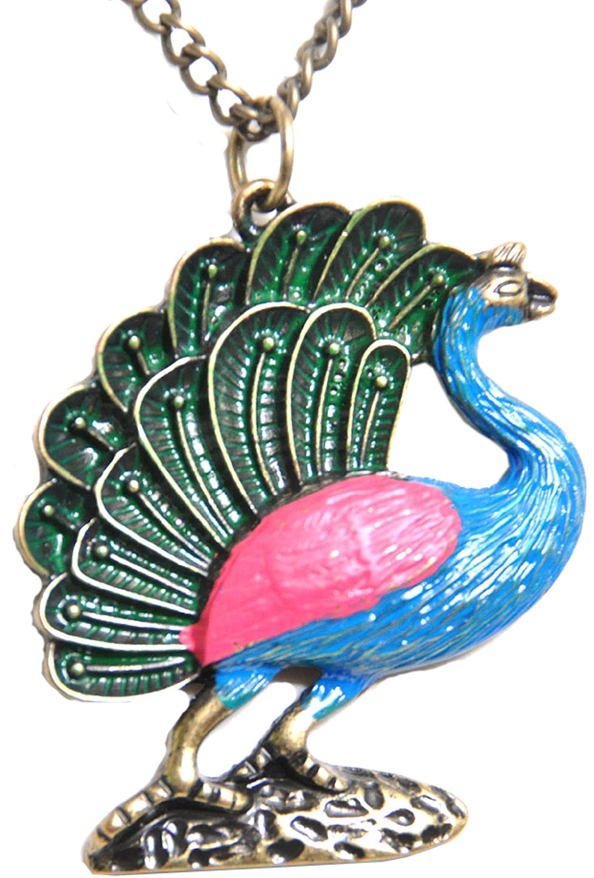 Nostalgische_Vintage_PEACOCK_Pfauen_Halskette_killler_kirschevE1yGafZkg6co