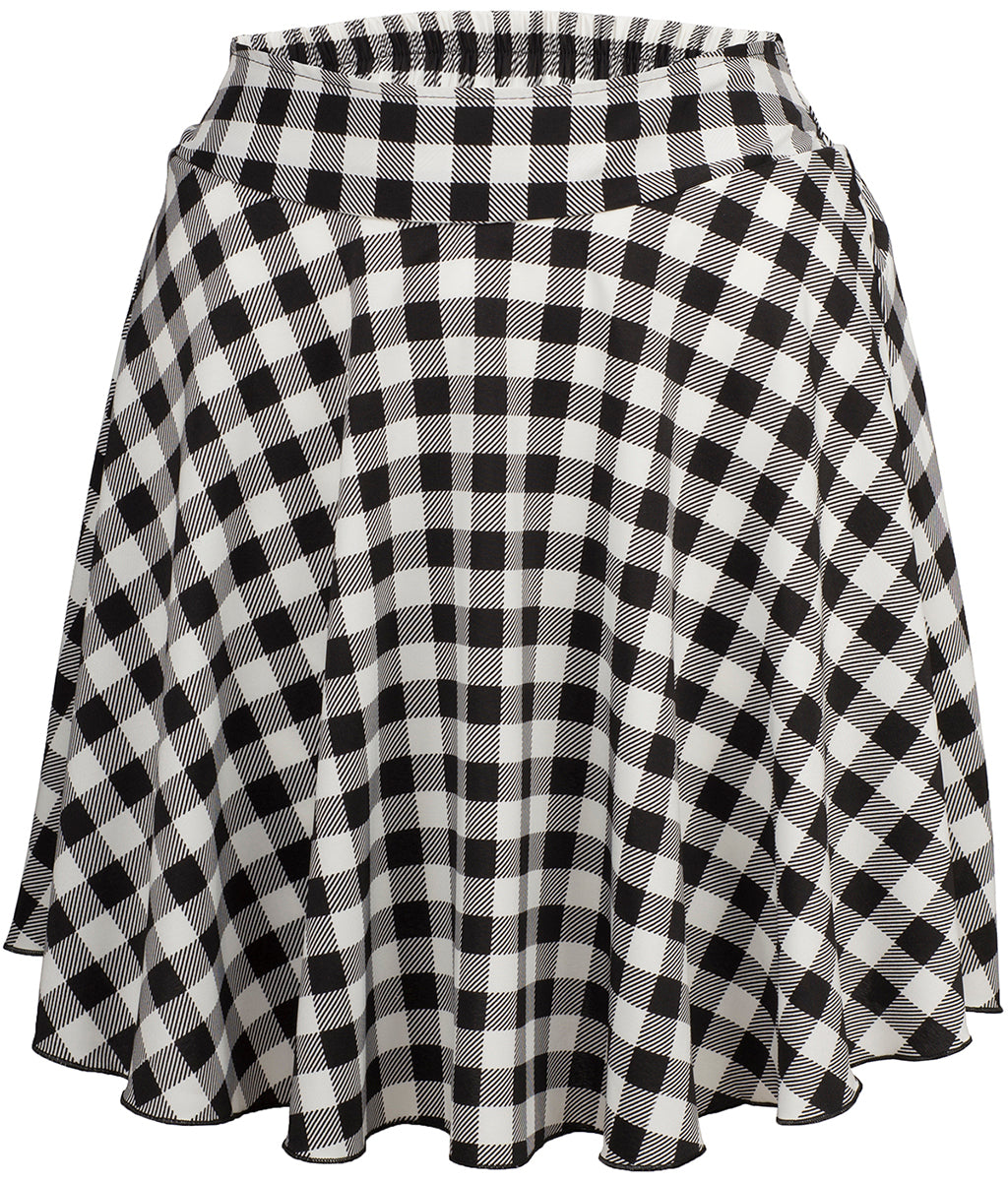Pepita_KARO_Pin_Up_Mini_Tellerrock_Skirt_ROCK