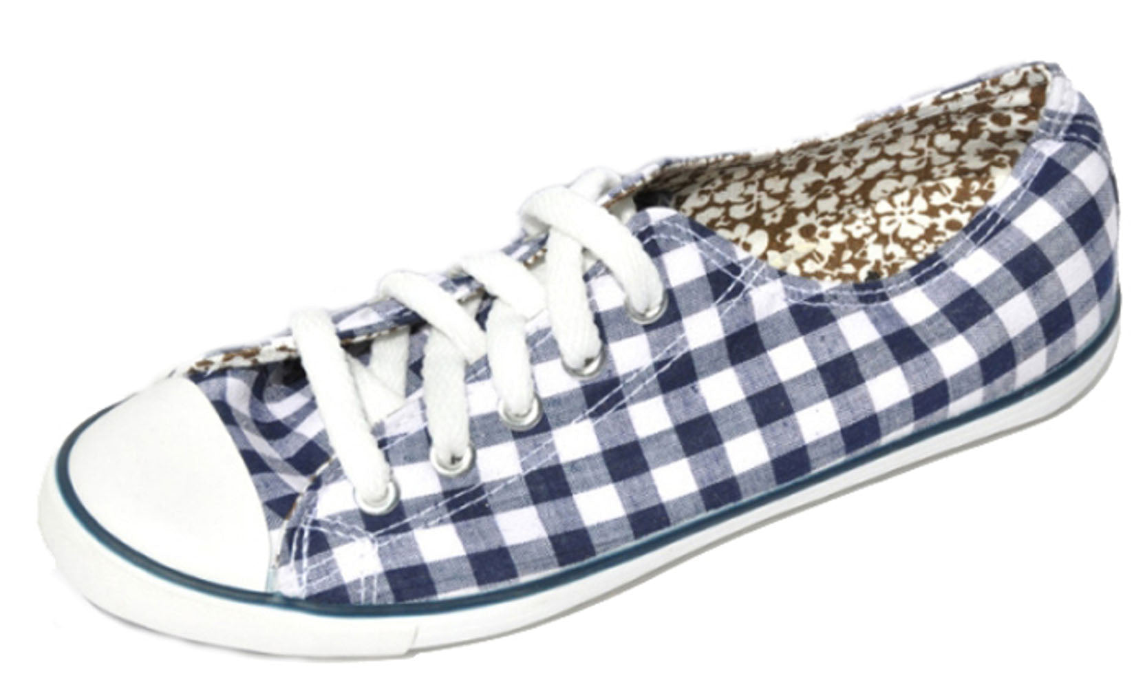 Pepitamuster_Karo_SNEAKERS_Turnschuhe_-_blauipYXgjx4WwU8W