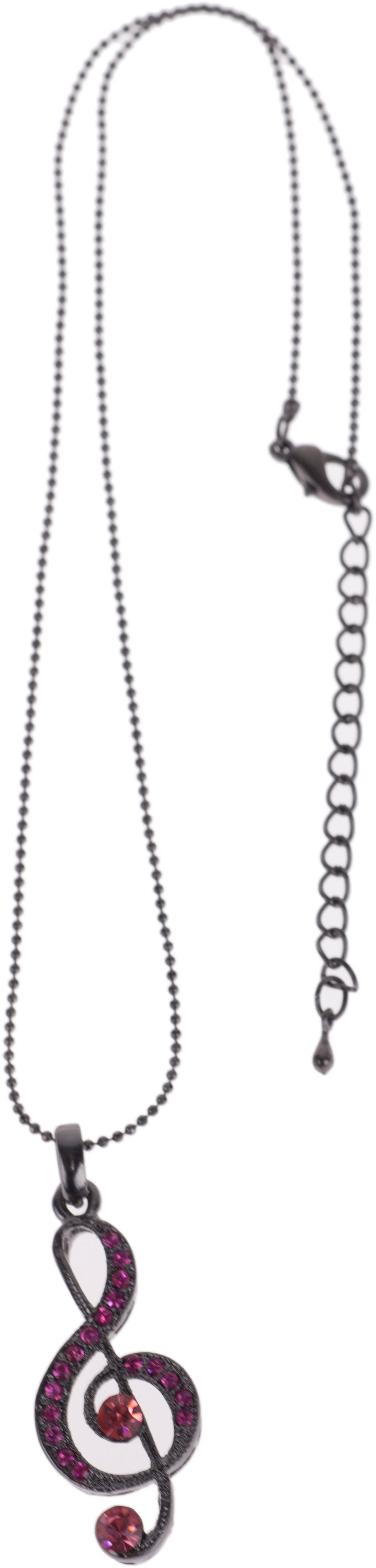 Pink_CLEF_Glitzer_NOTENSCHLueSSEL_Halskette2Tsg5FsqLwkRCW