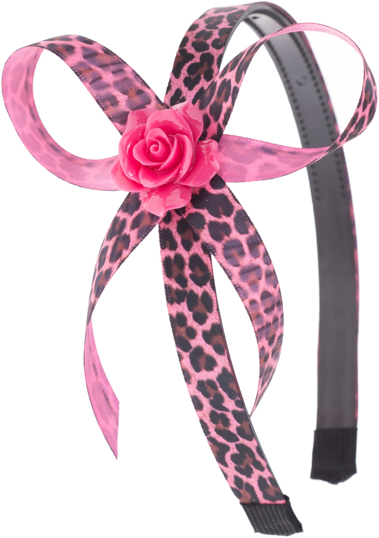 Pink_LEO_Leopardenmuster_ROSE_Rosen_BOW_Haarreif_Hairband_killer_kirschepPgLChZ2Z1yRI