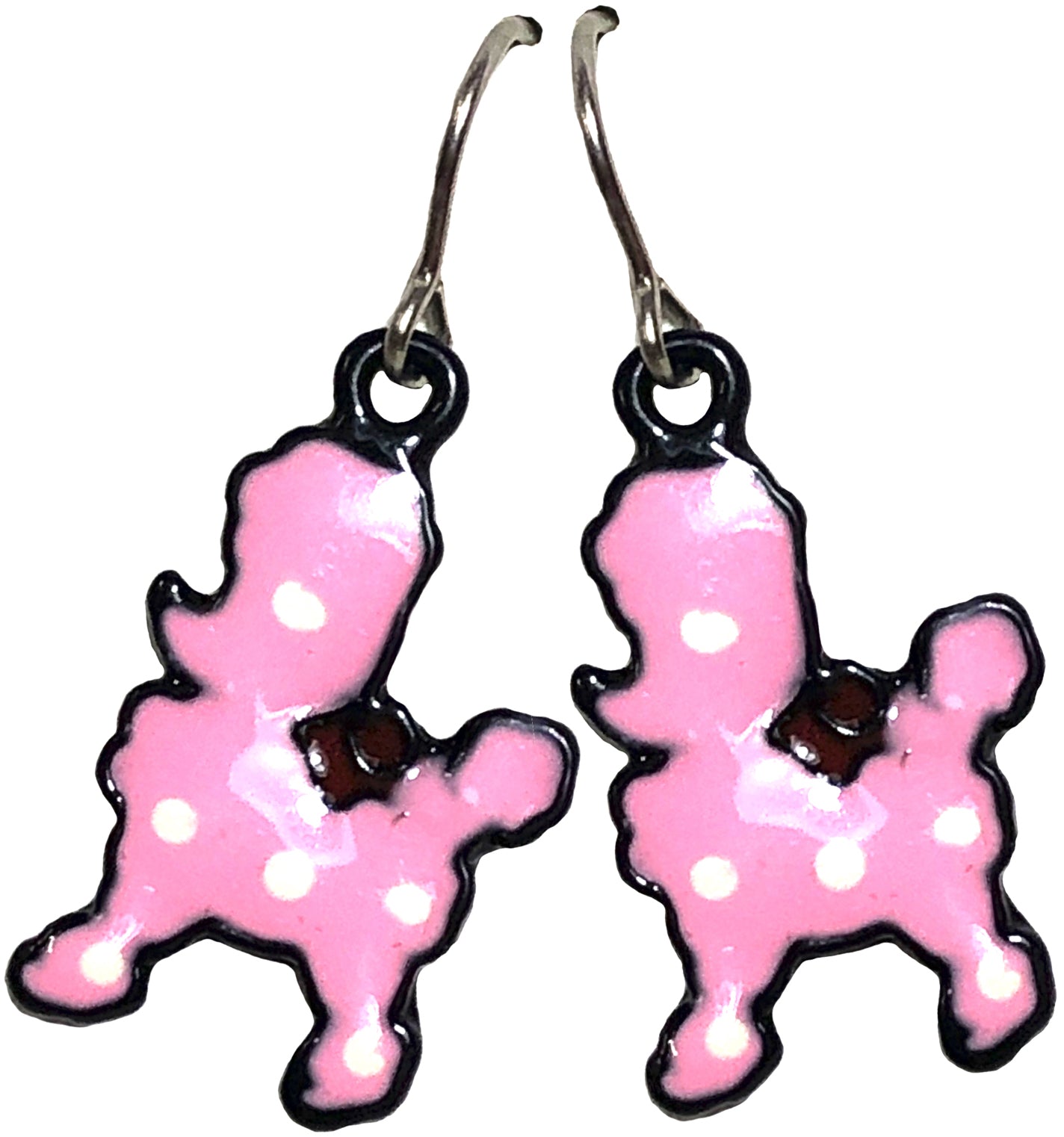 Pink_POODLE_Pudel_Polka_Dots_Retro_Ohrhaenger5vy2hley6u6nw