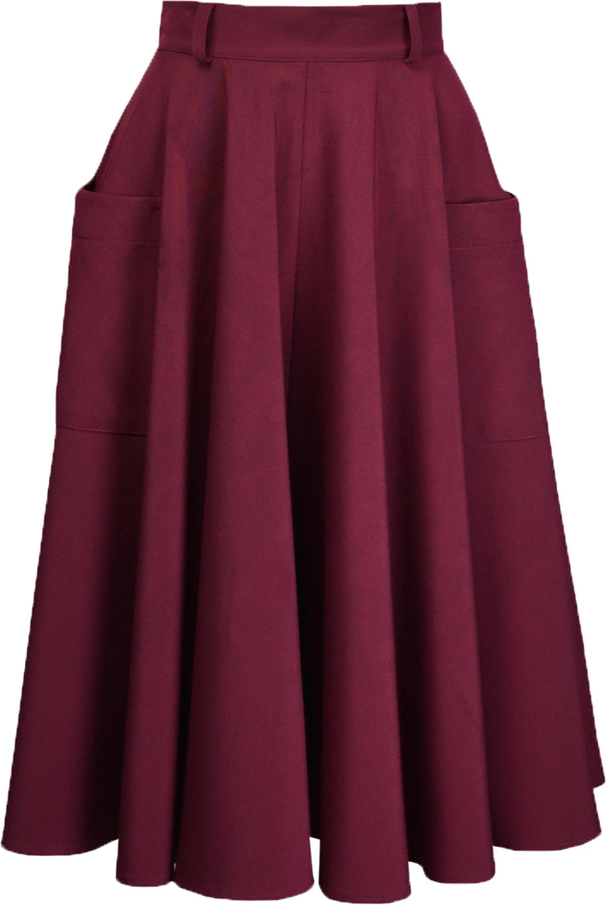 Pretty_Retro_50s_CIRCLE_SKIRT_Vintage_HIGH_WAIST_Swing_TELLERROCK_Weinrot-1BZyZ5kJ1WiuqD