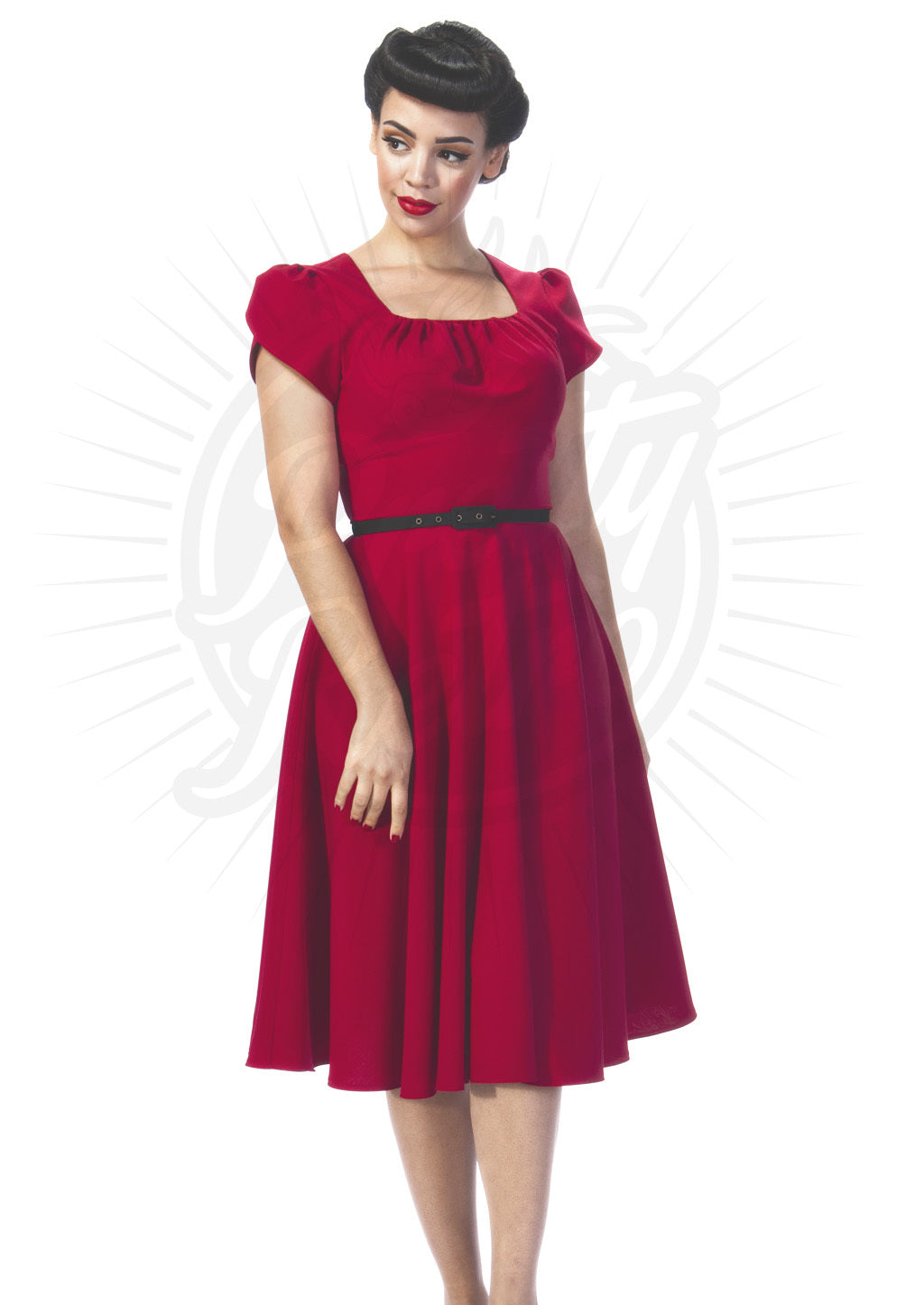 Pretty_Retro_DANCING_DRESS_Vintage_Kurzarm_50s_SWING_KLEID_Schwarz_killer_kirsche57soGIwUKVRvP