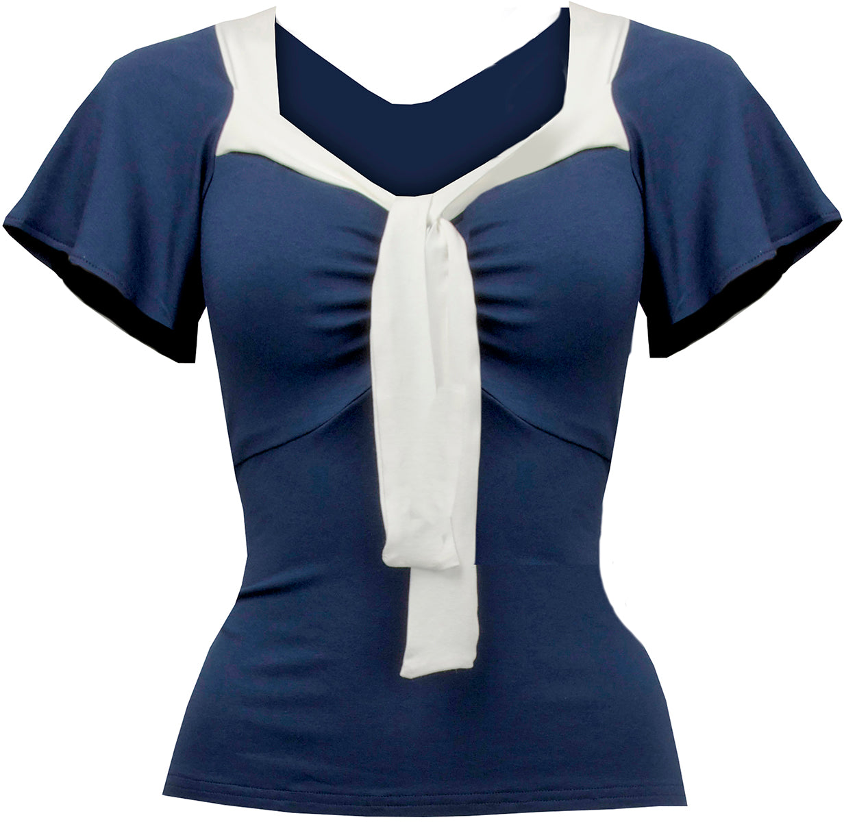 Pretty_Retro_SAILOR_Vintage_TIE_TOP_Nautical_Kurzarm_SHIRT_Oberteil-1Pys4oQlhMQEo8