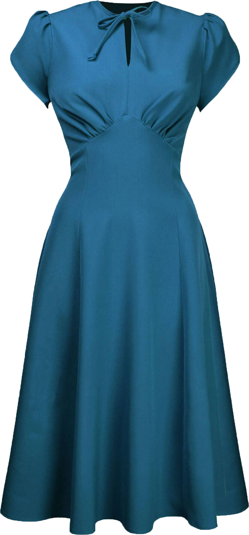 Pretty_Retro_STARLET_DRESS_Vintage_40s_PEEPHOLE_Kurzarm_Swing_KLEID_Petrol-1iCPWxM9uXZSHc