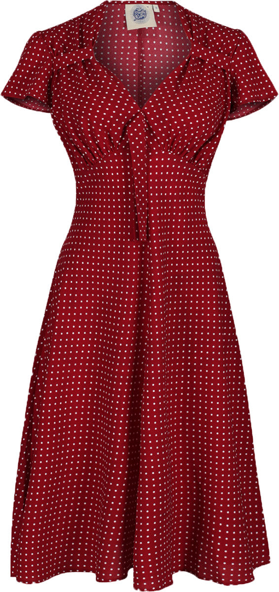 Pretty_Retro_TEA_DRESS_Vintage_PUNKTE_40s_POLKA_DOT_Kurzarm_KLEID-1s0CpxmlbzJMvb