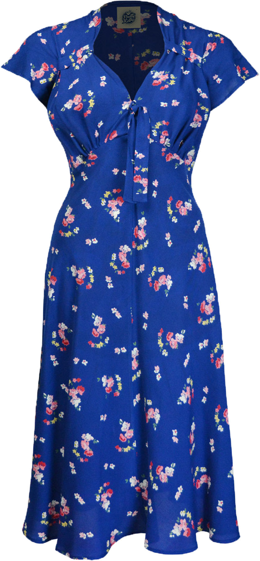 Pretty_Retro_VINTAGE_FLORAL_Blumen_TEA_DRESS_40s_Kurzarm_A-LINIE_KLEID-1BRf2mapSQdVz8
