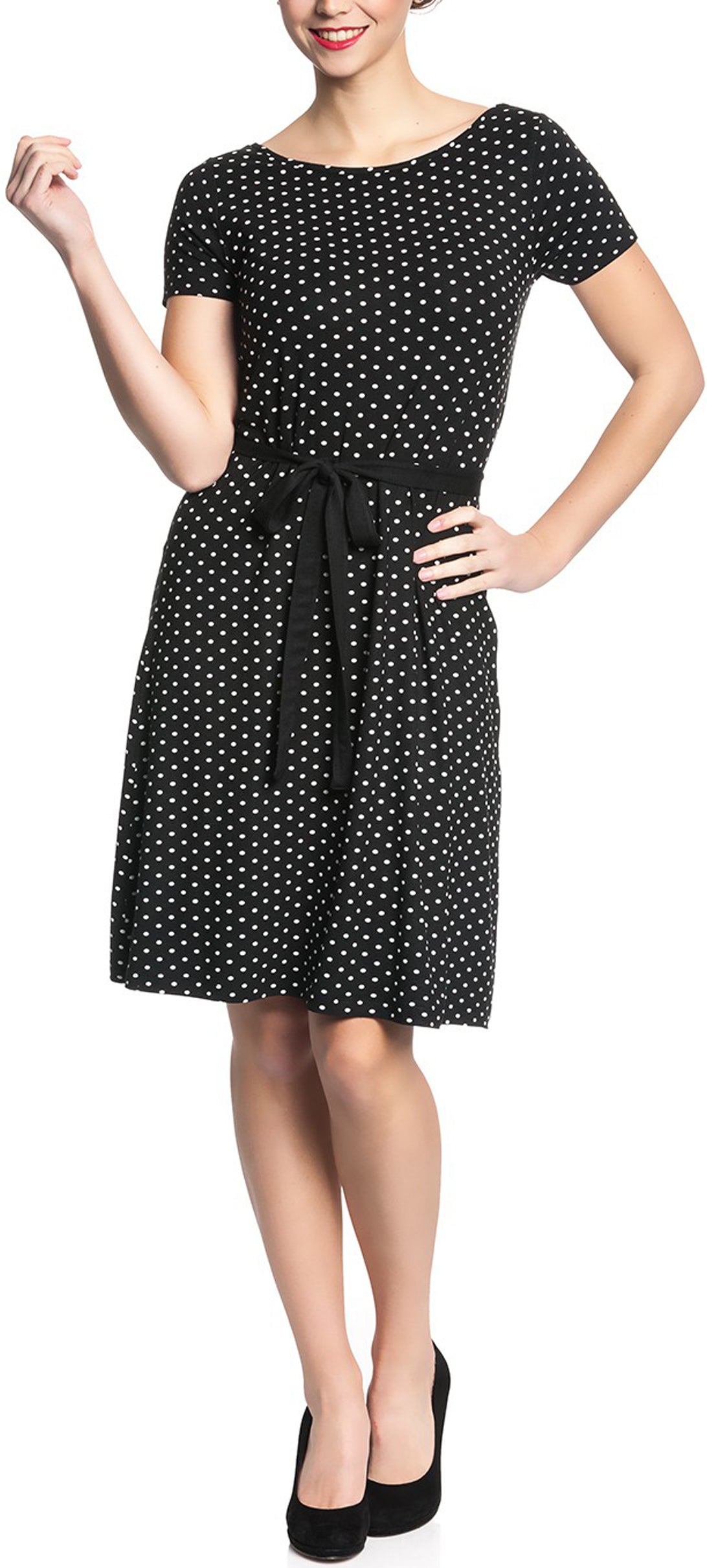 Pussy_Deluxe_BASIC_DOTTIES_Polka_Dots_Punkte_Retro_Dress_KLEID