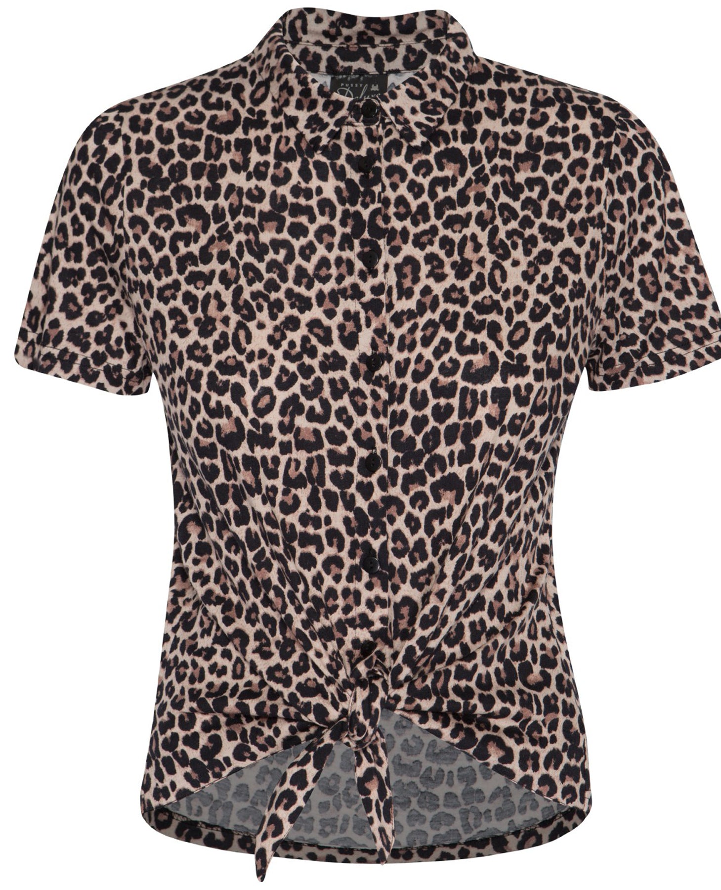 Pussy_Deluxe_Leo_Leoparden_Short_Blouse_female_Kurzarm_SHIRT_Bluse_Oberteil_killer_kirsche_5