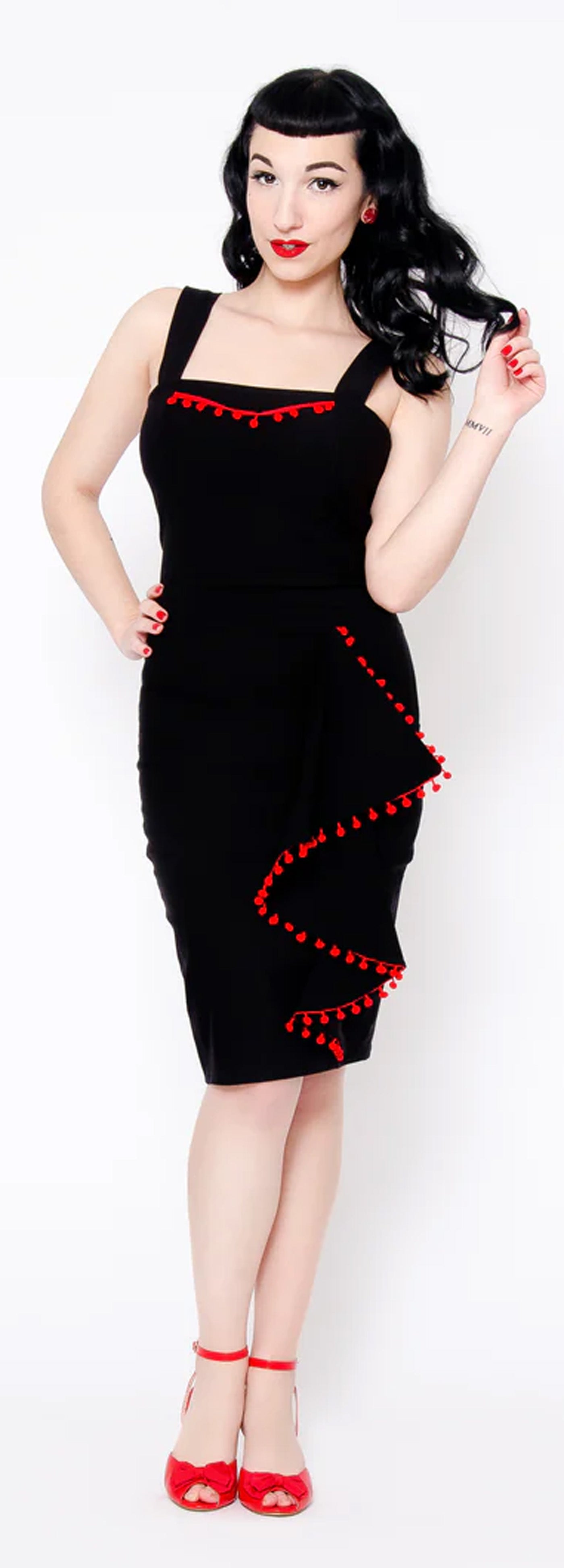 Putre-Fashion_CAYENNE_GLAM__Red_POMPONS_Wiggle_Vintage_SARONG_Pencil_Dress_KLEID-2THT54Ap3tyJsz