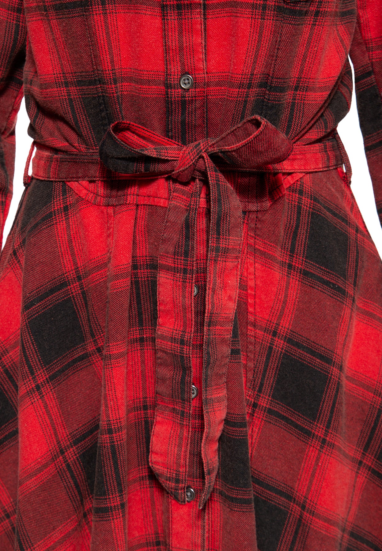 Queen_Kerosin_ACID_WASHED_CHECK__50s_Lumberjack_Workwear_Langarm_A-Linien_DRESS_Hemdkleid_killer_kirsche_4