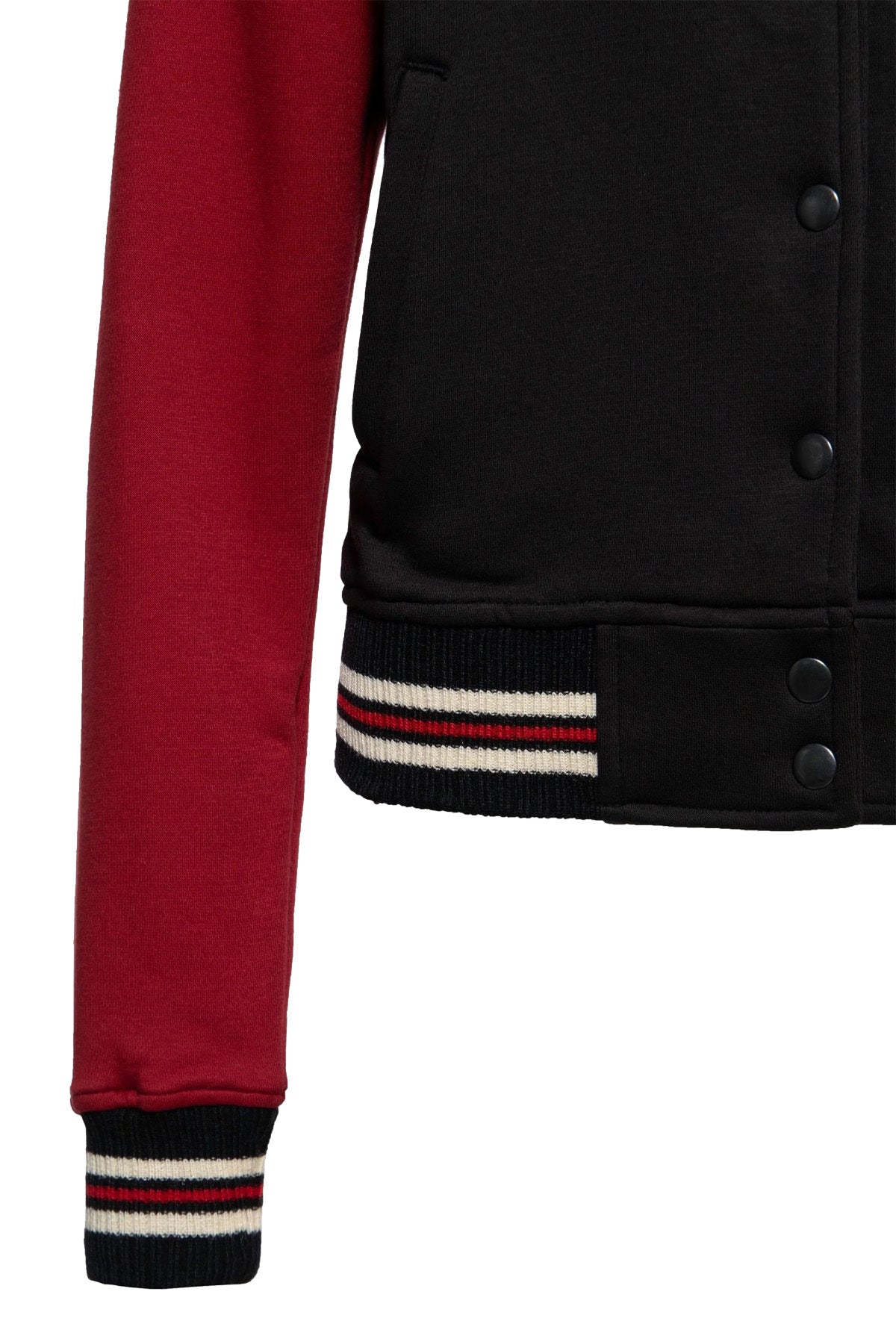 Queen_Kerosin_BUILT_IT_UP_Hot_Rod_50er_Katze_Vintage_COLLEGE_JACKE__Sweatjacke__SchwarzRot-6