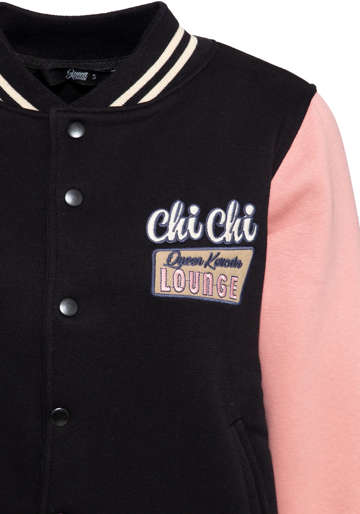 Queen_Kerosin_CHI_CHI_50s_PIN_UP_Stick_Baseball_COLLLEGE_JACKE_Black_Mimoza_Killer_Kirsche-3