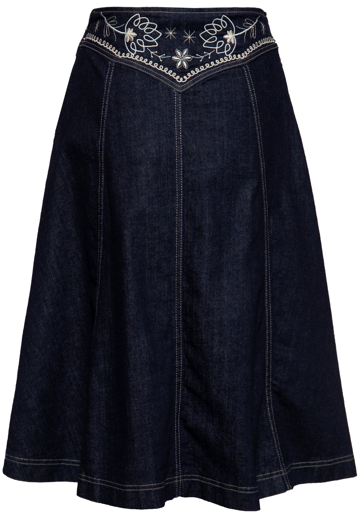 Queen_Kerosin_DENIM_Buttoned_Jeans_Skirt_FLOWERS_ROCK_killer_kirsche_3