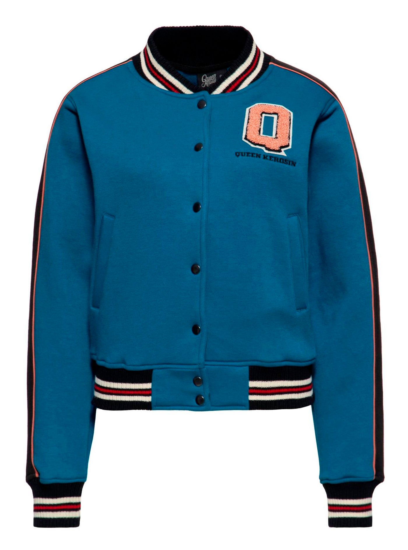 Queen_Kerosin_HOTTIE_ON_THE_RUN_Rueckenmotiv_Retro_50s_COLLEGE_JACKE_Varsity_Sweatjacke-1