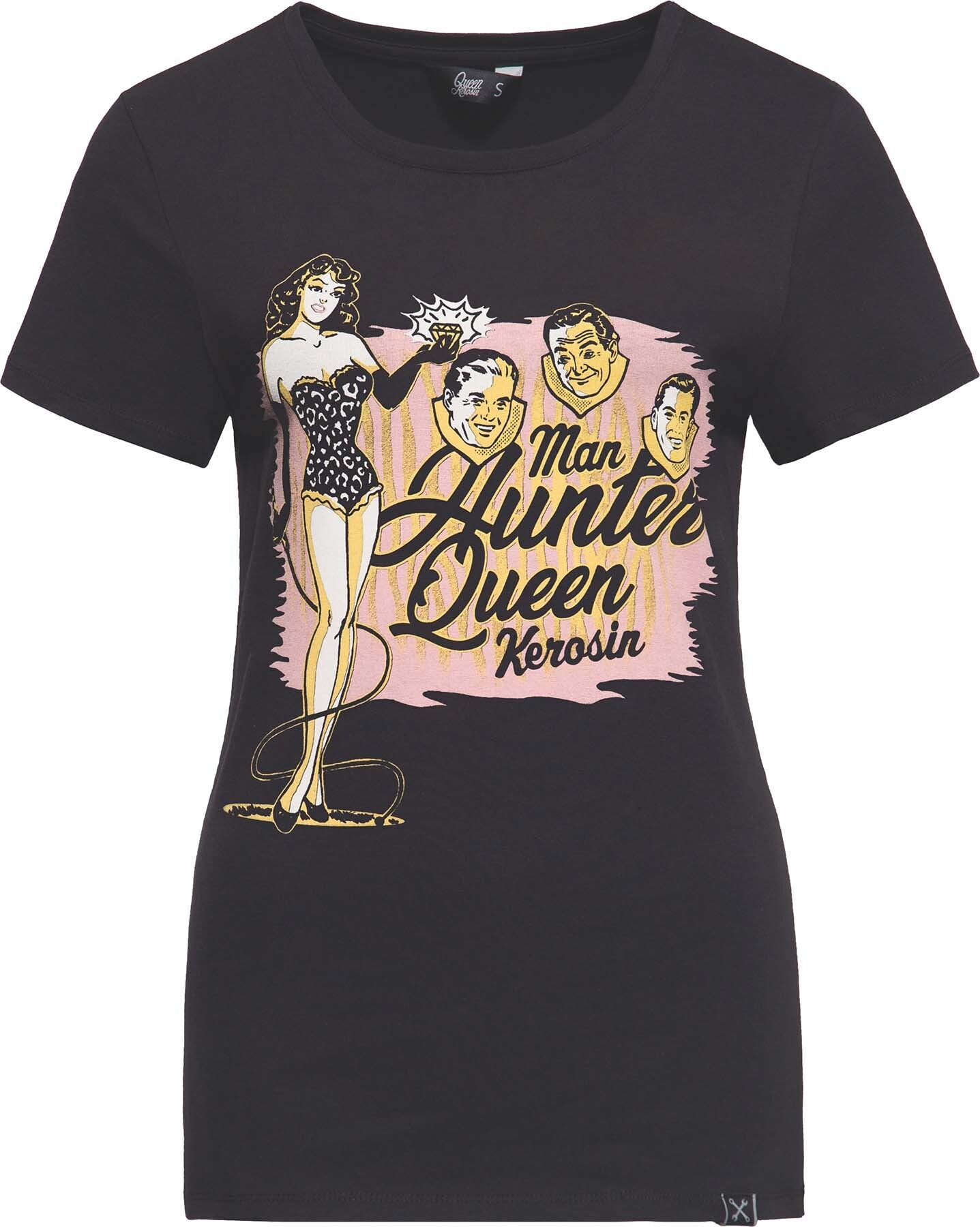 Queen_Kerosin_MAN_HUNTER_Retro_Tropical_VACATION_Kurzarm_MOTIV_T-SHIRT_Oberteil_killer_kirsche_1