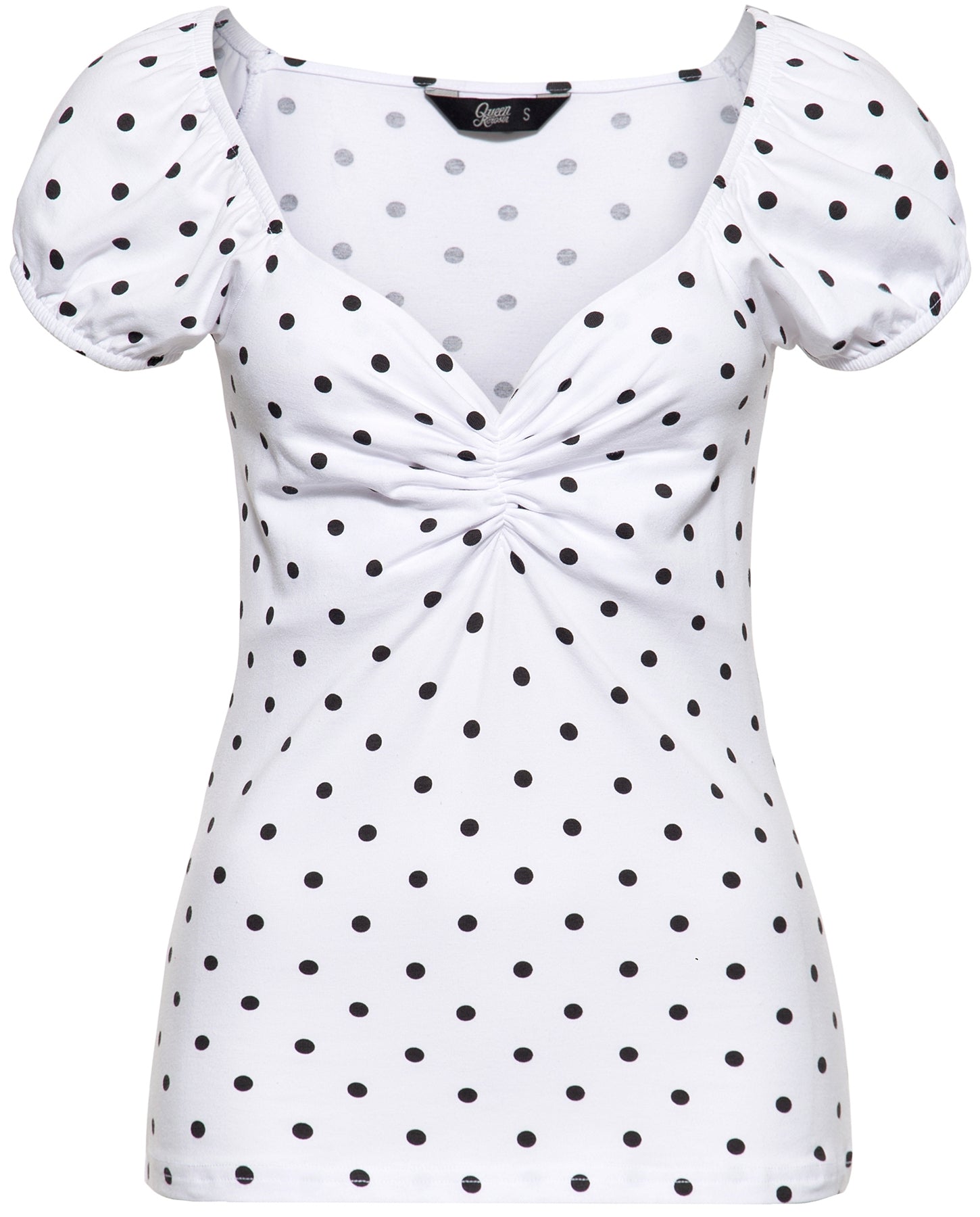 Queen_Kerosin_POLKA_DOTS_Punkte_Retro_Puenktchen_Dotted_SHIRT_Oberteil_-_Weiss_killer_kirsche_1FWg92C4EeJrKW