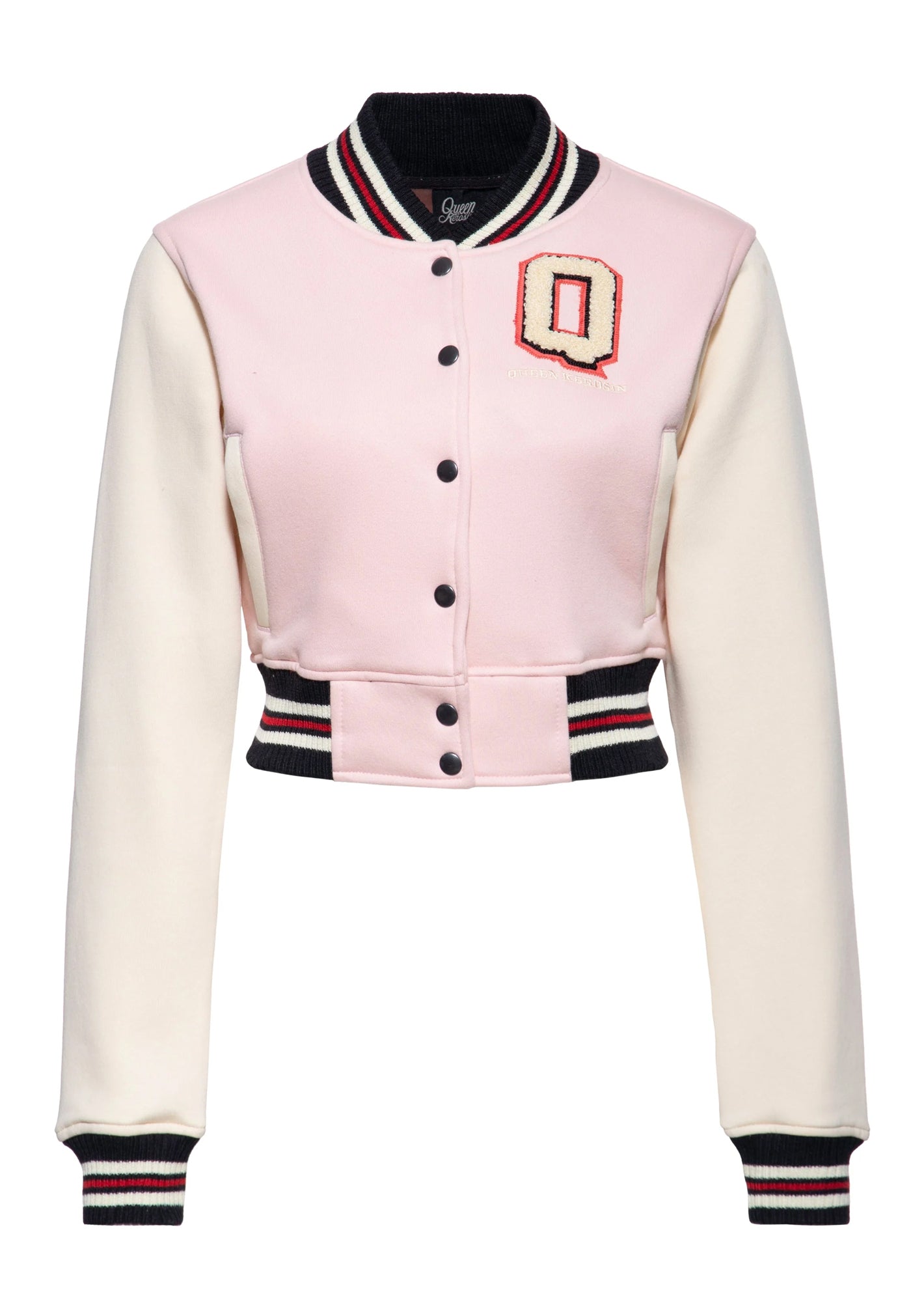 Queen_Kerosin_PURR_PURR_Rueckenmotiv_Pussycat_Retro_50s_COLLEGE_JACKE__Sweatjacke_-_Rosa-2