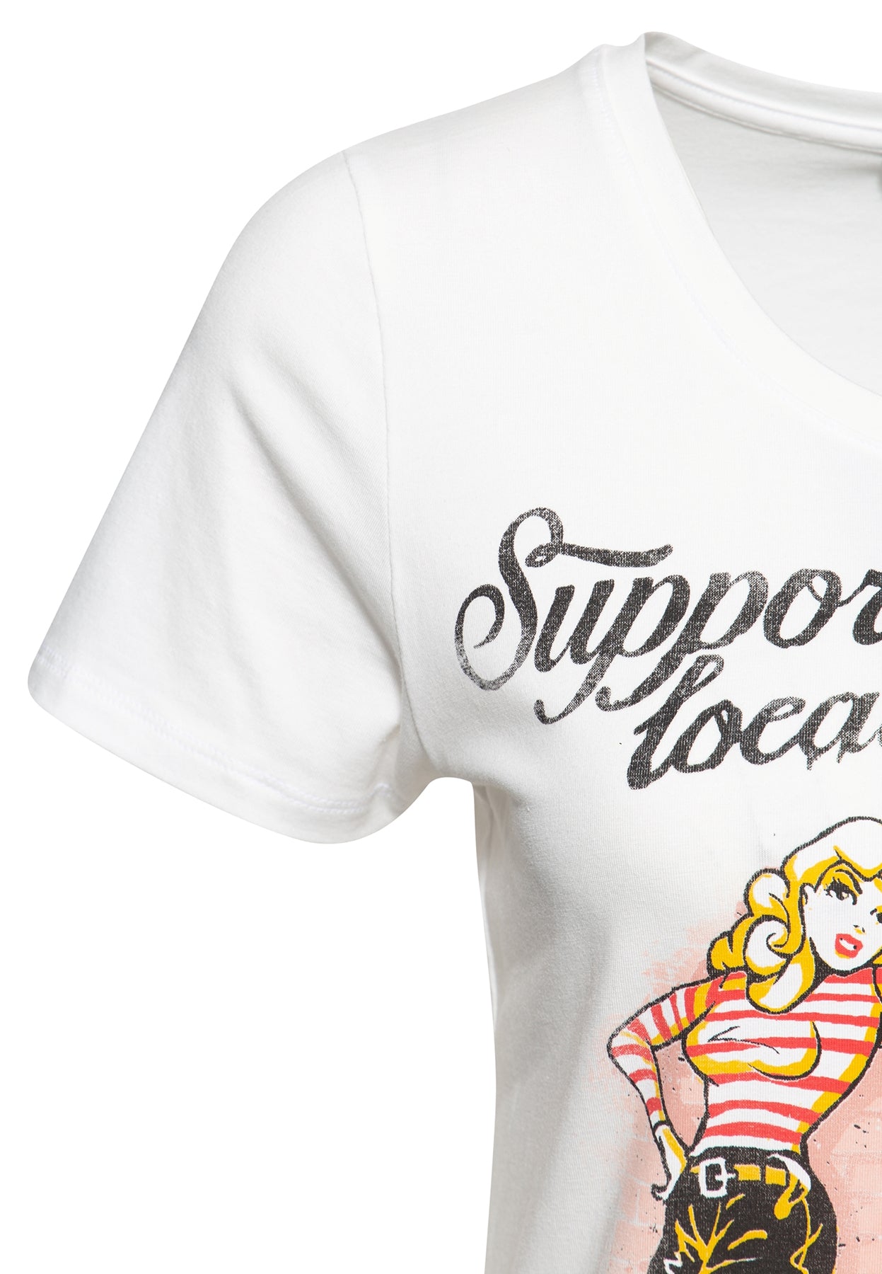 Queen_Kerosin_SUPPORT_YOUR_LOCAL_GIRL_GANG_Frontprint_Retro_MOTIV_Kurzarm_T-SHIRT_Oberteil_killer_kirsche_5