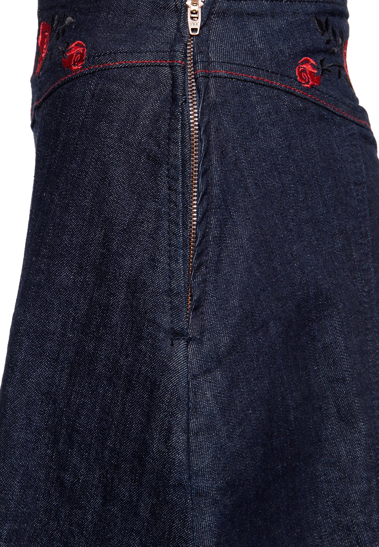 Queen_Kerosin_WESTERN_Roses_Style_Floral_Retro_Denim_Jeans_Rock_SWING_Skirt_killer_kirsche_5