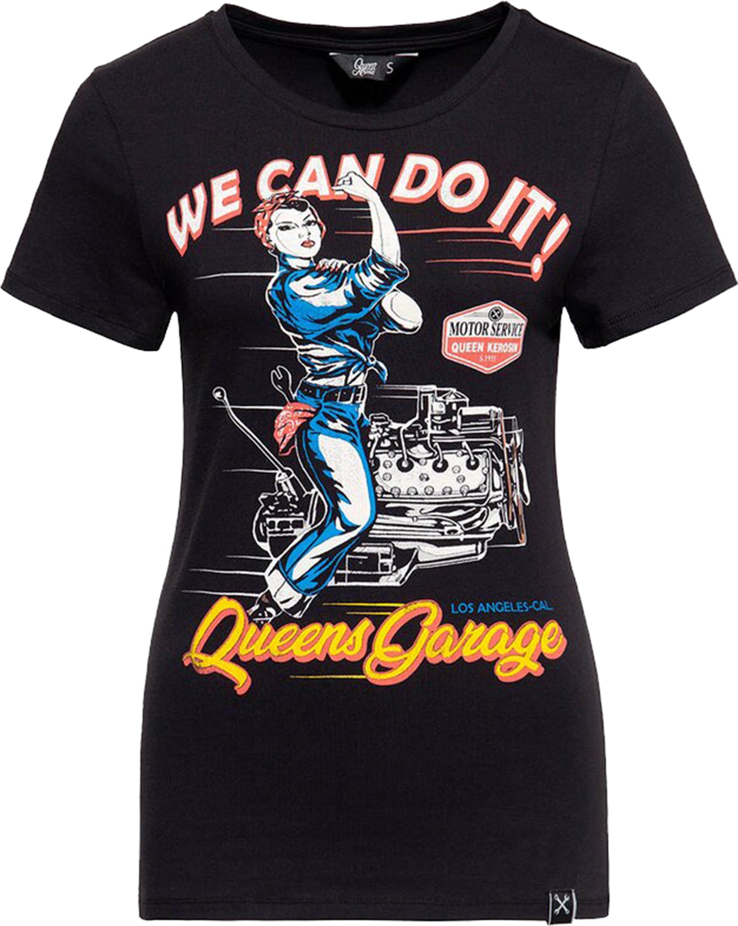 Queen_Kerosin_WE_CAN_DO_IT_Pin_Up_Girl_MOTIV_Rundhals_Kurzarm_T-SHIRT_Oberteil_Killer_Kirsche-1JVQCnMviTtG0X
