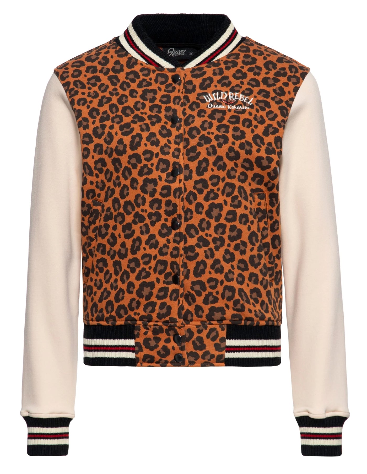 Queen_Kerosin_WILD_REBEL_Leopard_Kitten_LEO_Stick_Baseball_COLLEGE_Jacke_Sweatjacke-2