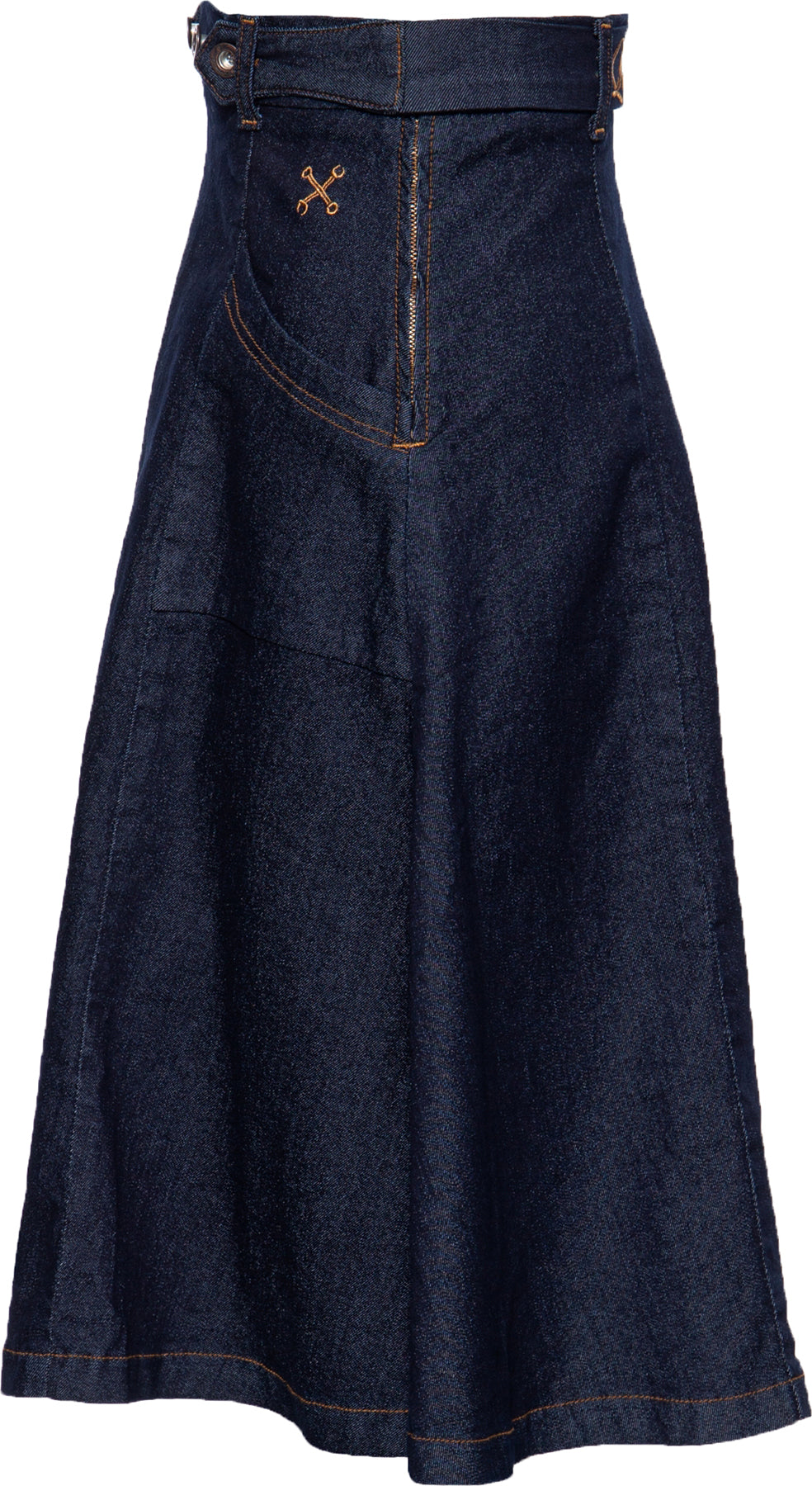 Queen_Kerosin_WORKWEAR_Dark_Denim_HIGH_WAIST_Jeans_SWING_SKIRT_A-Linie_Rock_Killer_Kirsche-2Ab5jRpJxCQrWm