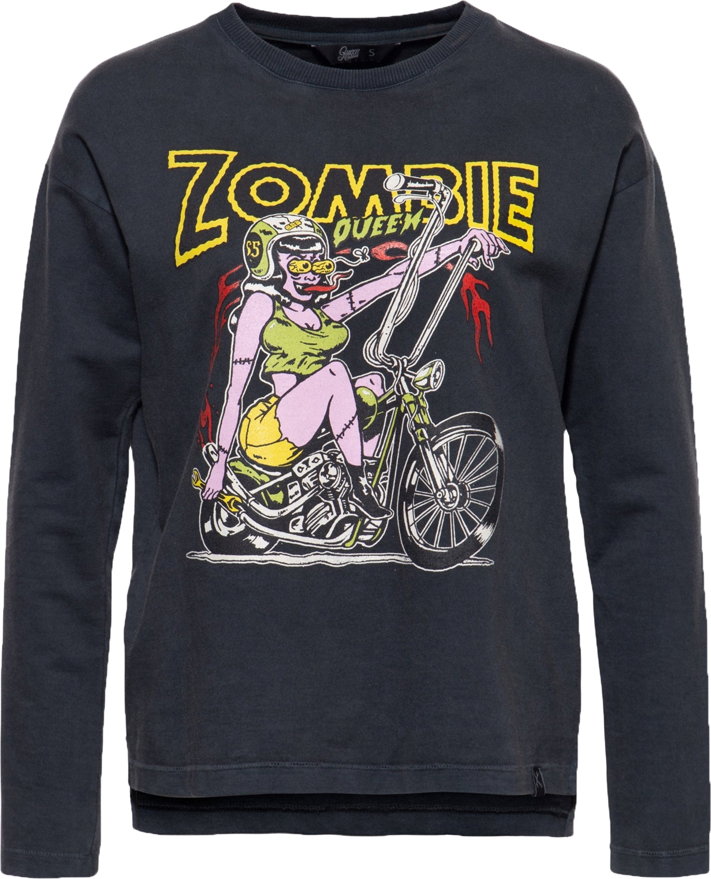 Queen_Kerosin_ZOMBIE_QUEEN_Retro_Longsleeve_Rundhals_MOTIV_SHIRT_Oberteil_Killer_Kirsche-1zhdCywMfI1pxS